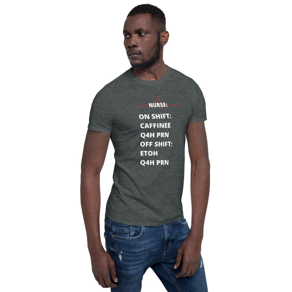 Nurse On Shift Short-Sleeve Unisex T-Shirt