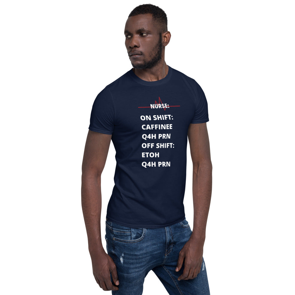 Nurse On Shift Short-Sleeve Unisex T-Shirt