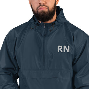 Nurse Embroidered Champion Packable Jacket