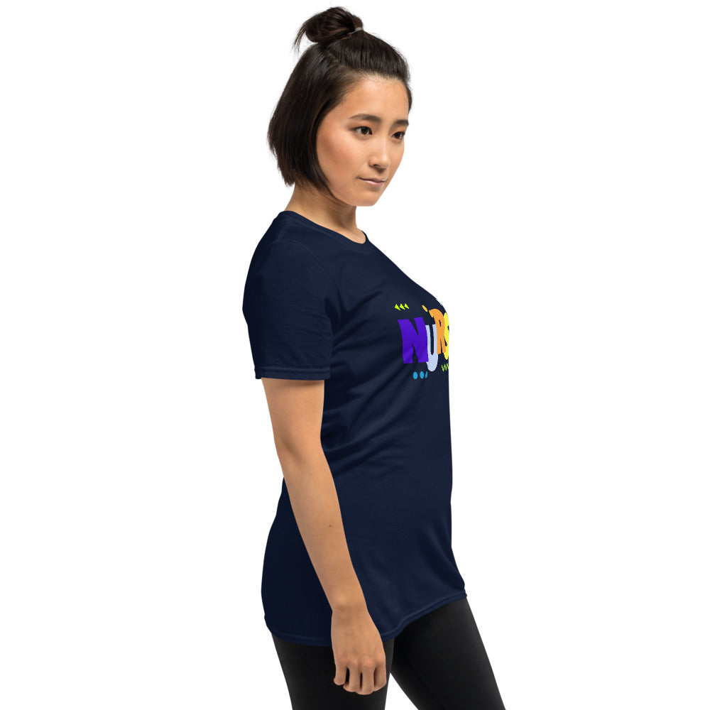 Colorful Nurse Short-Sleeve Unisex T-Shirt