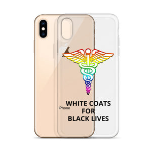 White Coats For Black Lives iPhone Case