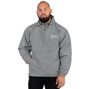 Nurse Embroidered Champion Packable Jacket