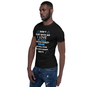 Crazy Nurse Wife Short-Sleeve Unisex T-Shirt