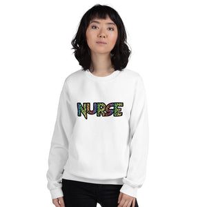 Bold Cheetah Nurse Unisex Sweatshirt