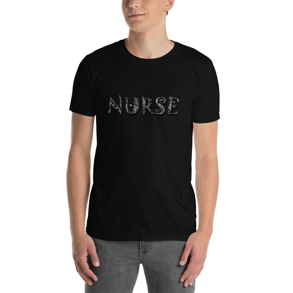 Snake Print Nurse Short-Sleeve Unisex T-Shirt