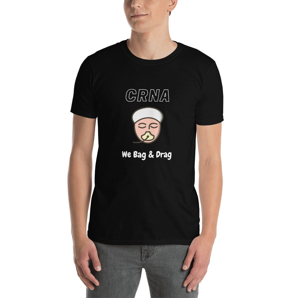 CRNA Bag & Drag Short-Sleeve Unisex T-Shirt