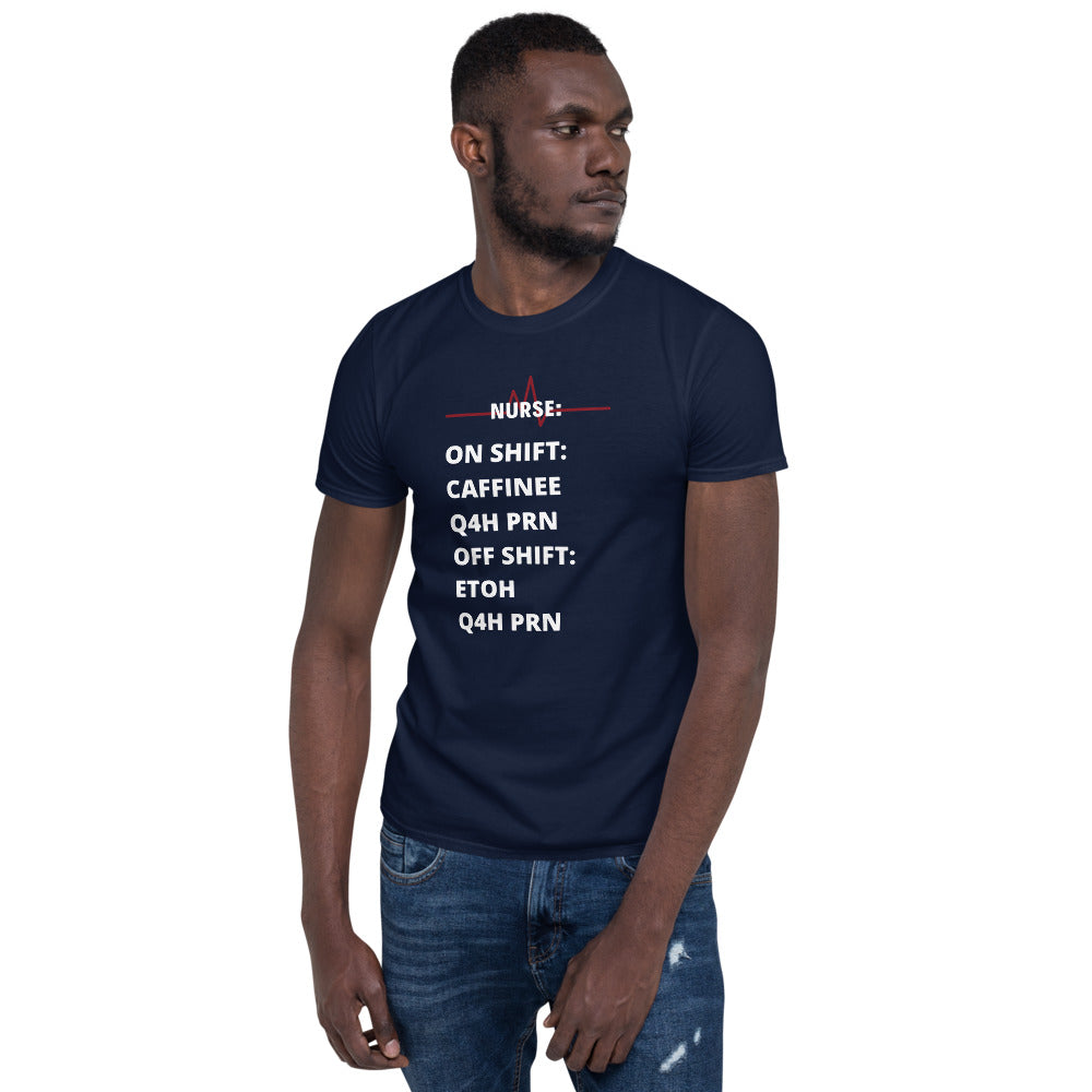 Nurse On Shift Short-Sleeve Unisex T-Shirt