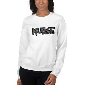 Bold Snake Print Nurse Unisex Sweatshirt