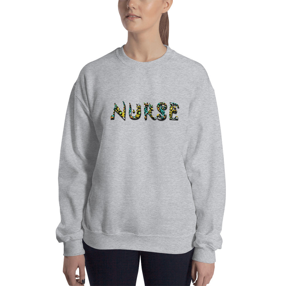 Cheetah Nurse Unisex Sweatshirt