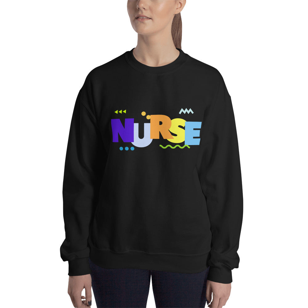 Colorful Nurse Unisex Sweatshirt