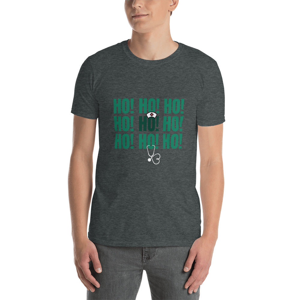 Nurse Ho! Ho! Ho! Short-Sleeve Unisex T-Shirt