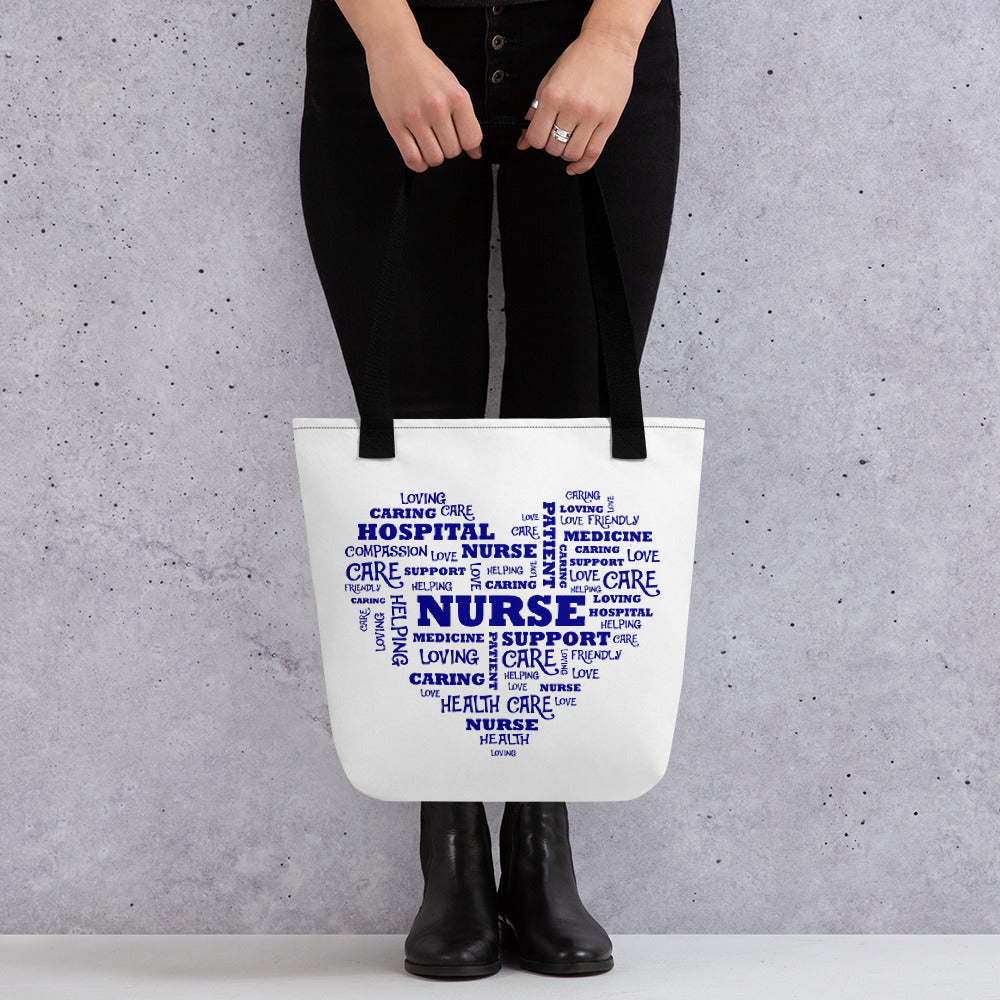 Nurse Cares Tote bag