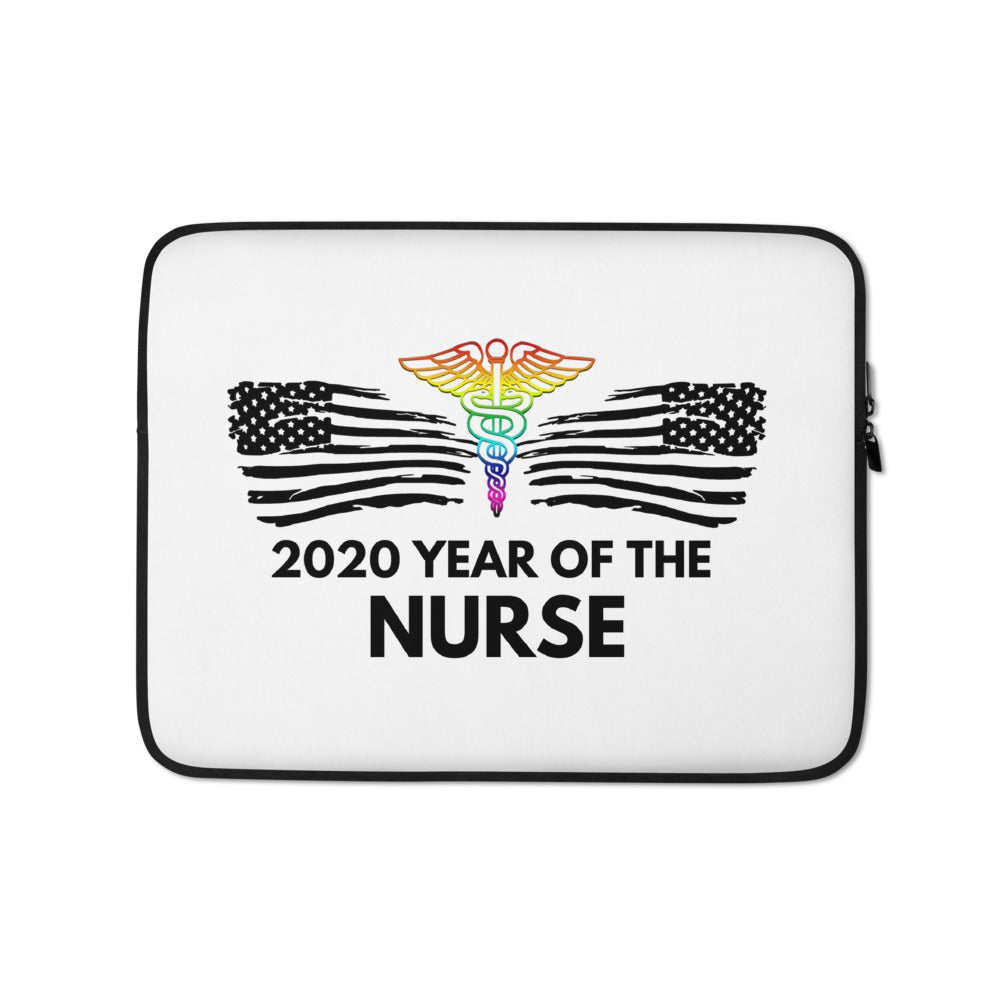 2020 Year Of The Nurse Laptop Sleeve