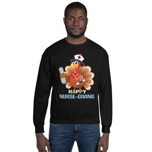 Happy Nurse-giving Unisex Sweatshirt