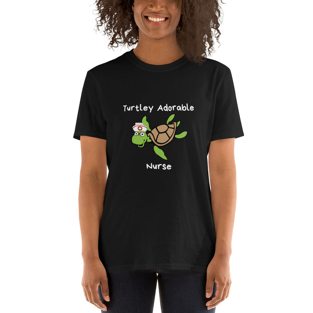 Turtley Adorable Nurse Short-Sleeve Unisex T-Shirt