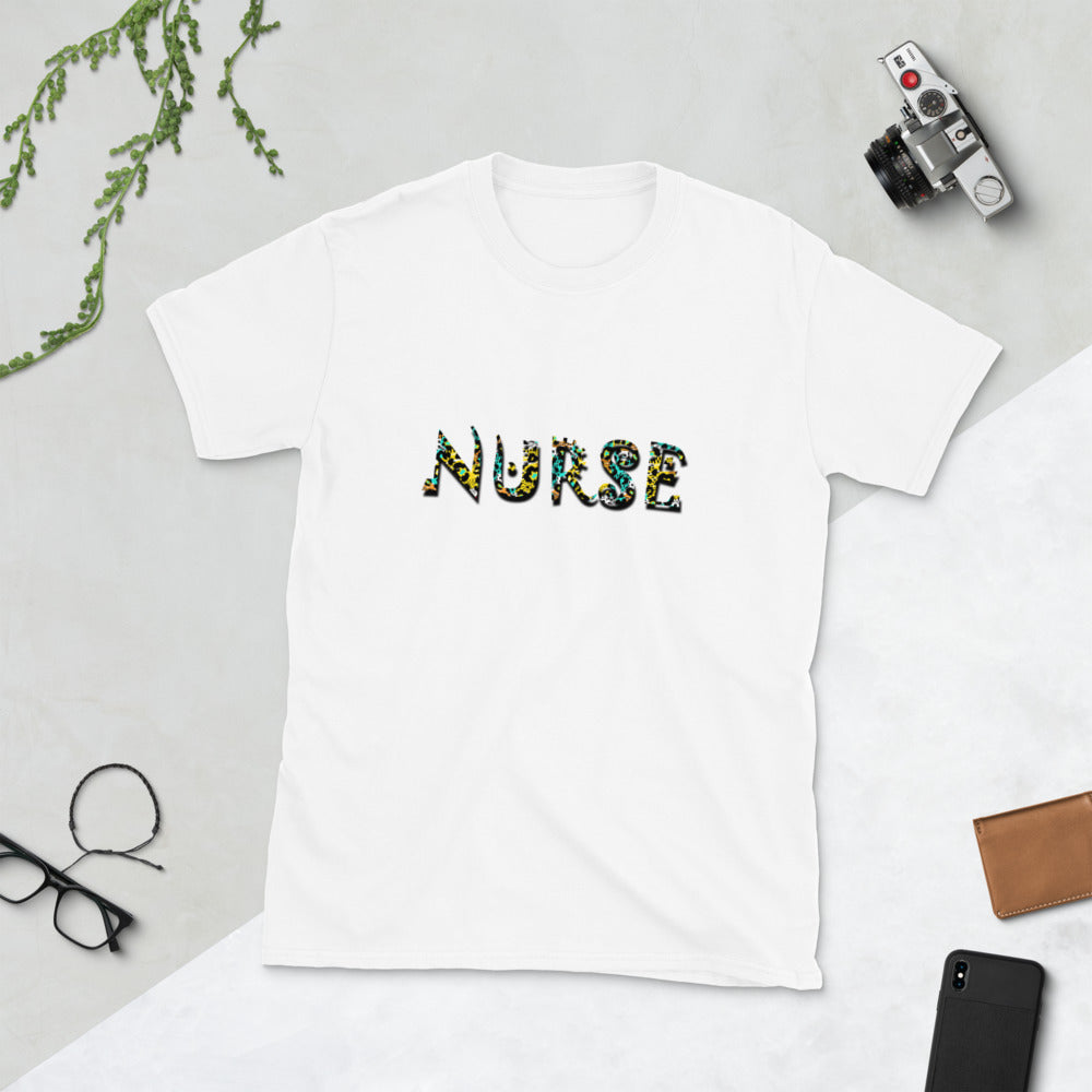 Cheetah Nurse Short-Sleeve Unisex T-Shirt