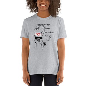 Llama NP Student Short-Sleeve Unisex T-Shirt