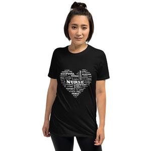 Nurse Heart Short-Sleeve Unisex T-Shirt