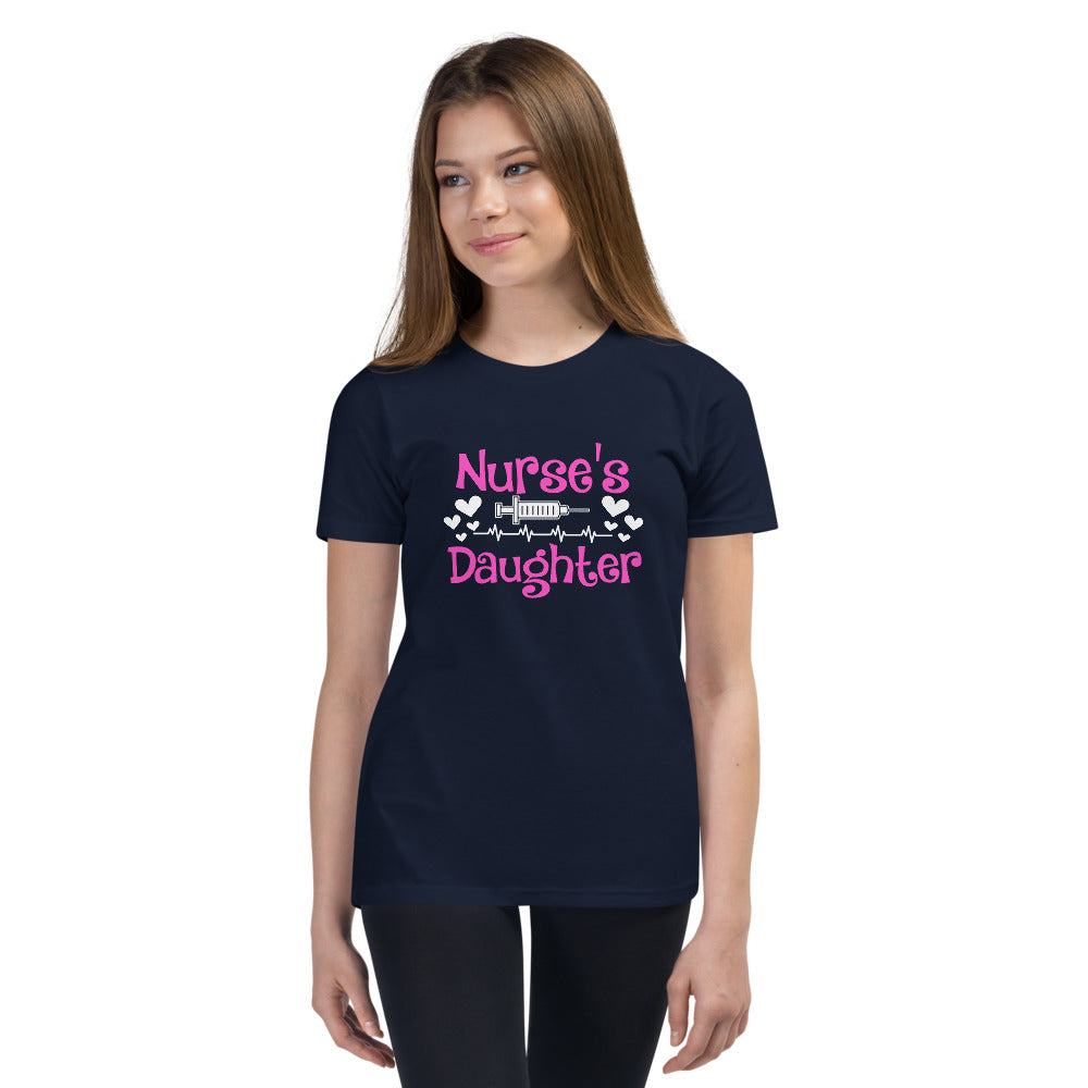 Nurse's Daughter Youth Short Sleeve T-Shirt