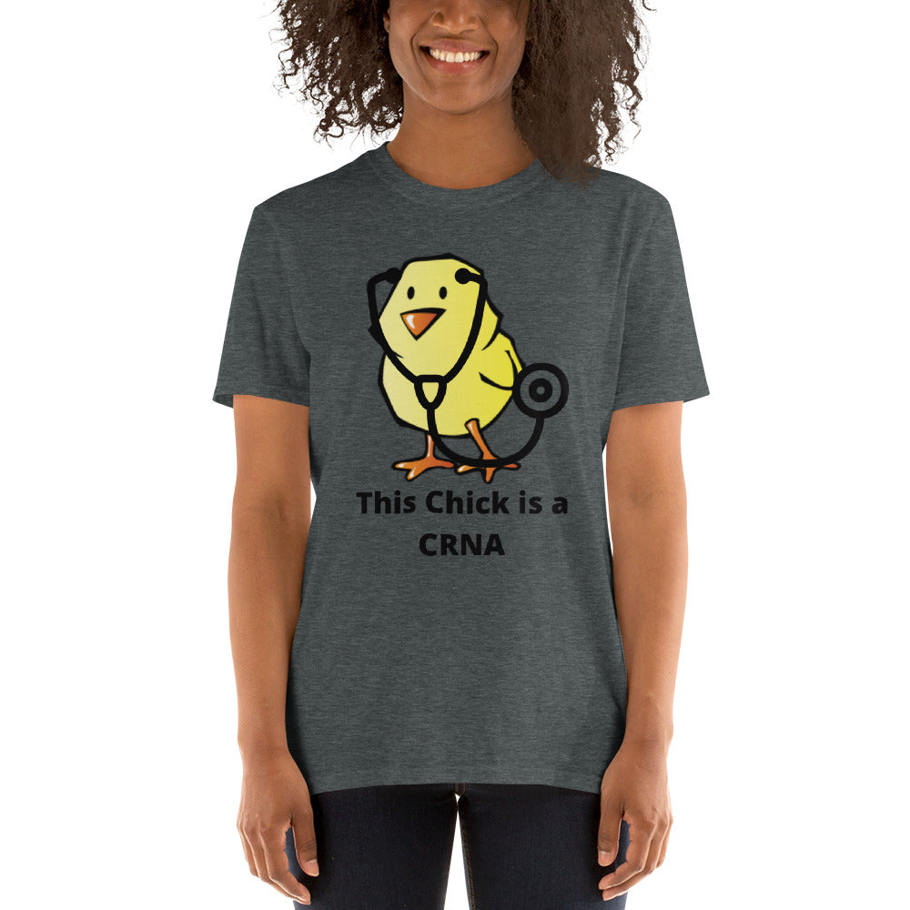 CRNA Chick Short-Sleeve Unisex T-Shirt