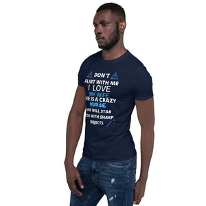 Crazy Nurse Wife Short-Sleeve Unisex T-Shirt