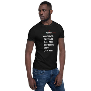 Nurse On Shift Short-Sleeve Unisex T-Shirt