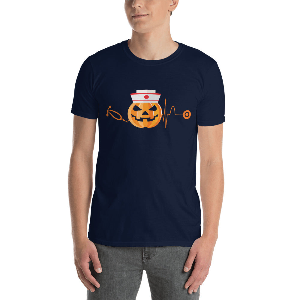 Halloween EKG Short-Sleeve Unisex T-Shirt