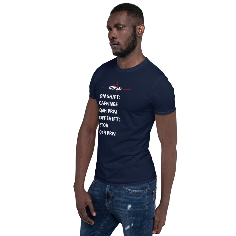 Nurse On Shift Short-Sleeve Unisex T-Shirt