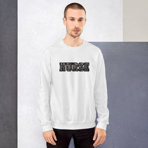 Block Snake Print Nurse Unisex Sweatshirt