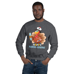 Happy Nurse-giving Unisex Sweatshirt