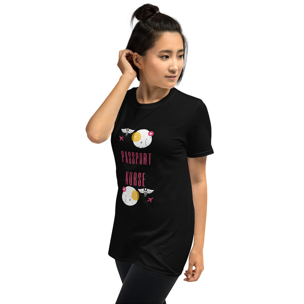 Travel Nurse Short-Sleeve Unisex T-Shirt