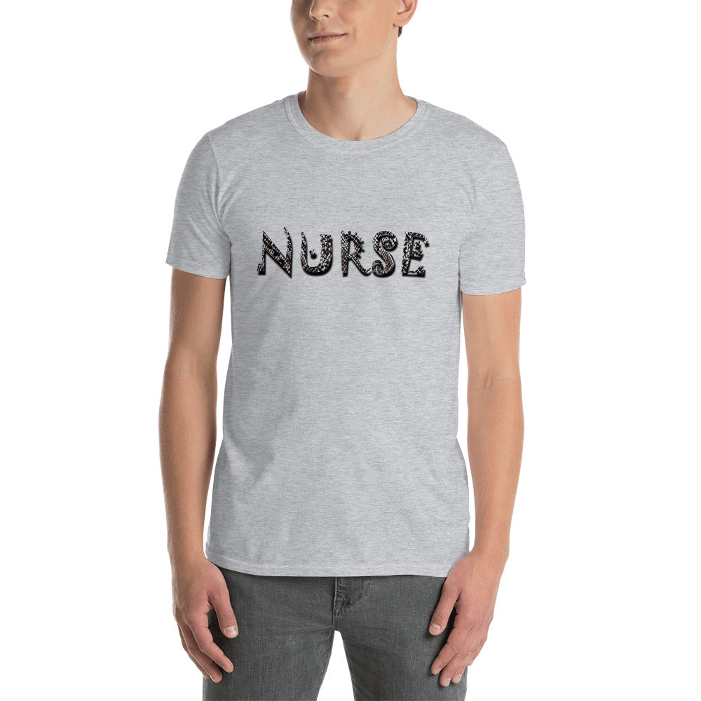 Snake Print Nurse Short-Sleeve Unisex T-Shirt