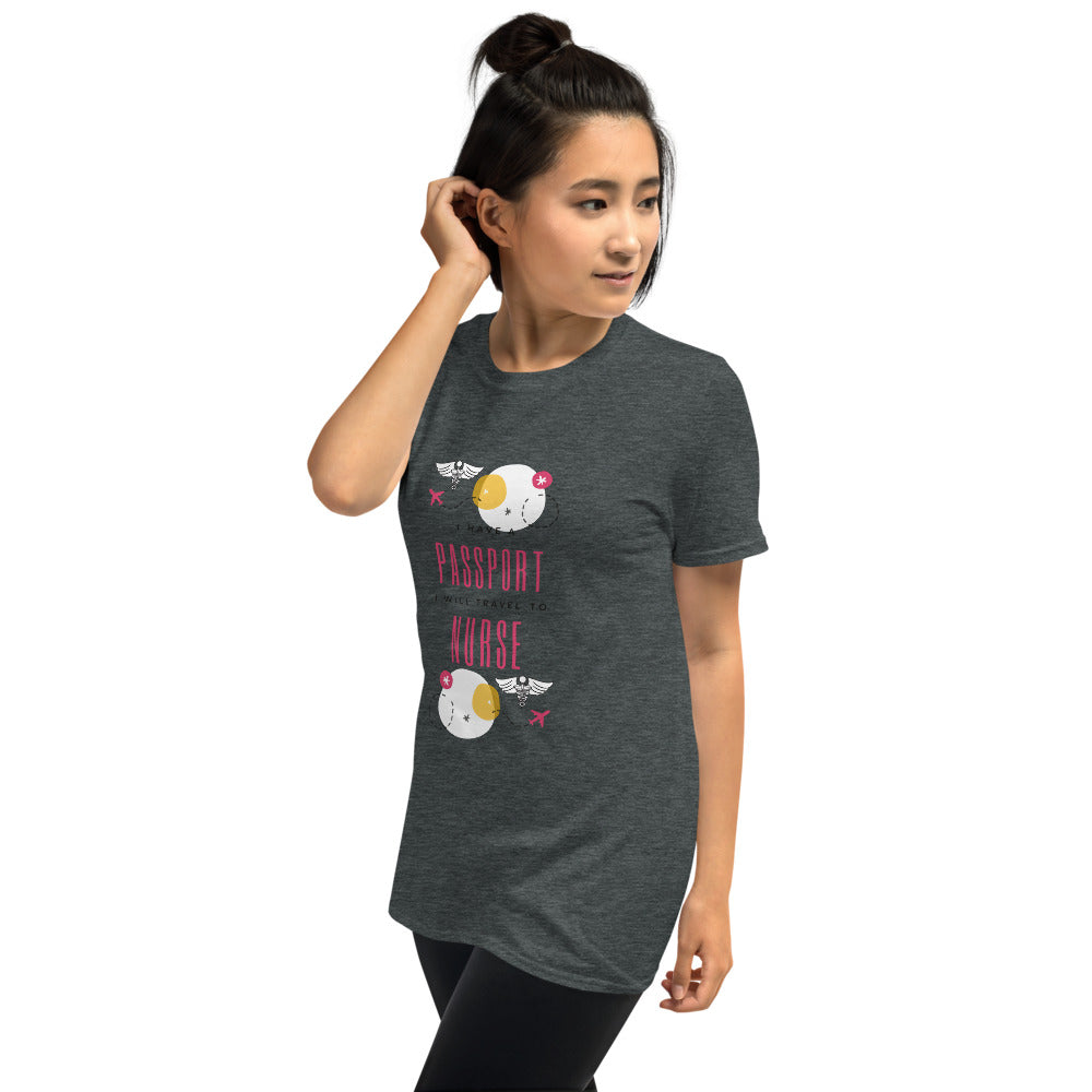 Travel Nurse Short-Sleeve Unisex T-Shirt