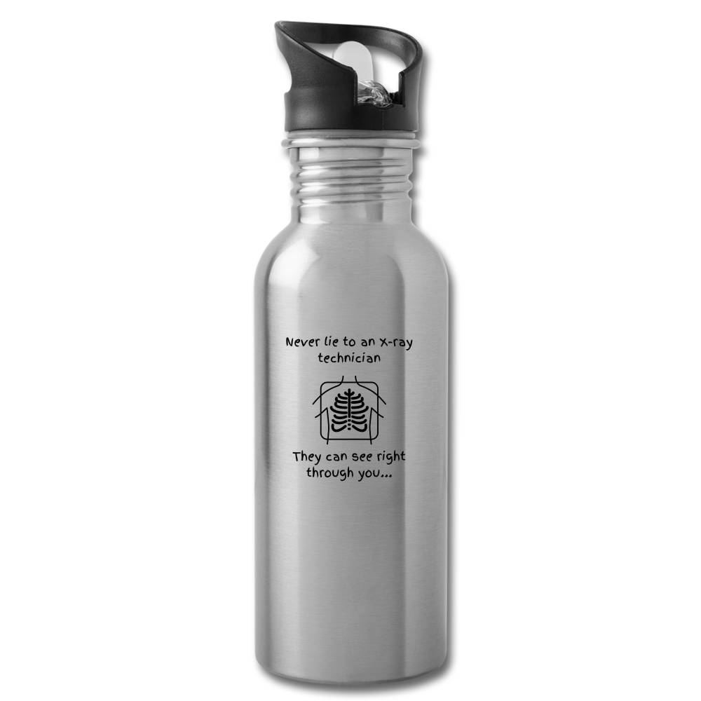 XRAY Tech Water Bottle - silver