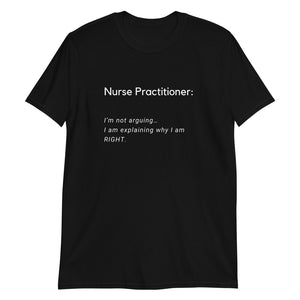 Nurse Practitioner Thoughts Short-Sleeve Unisex T-Shirt