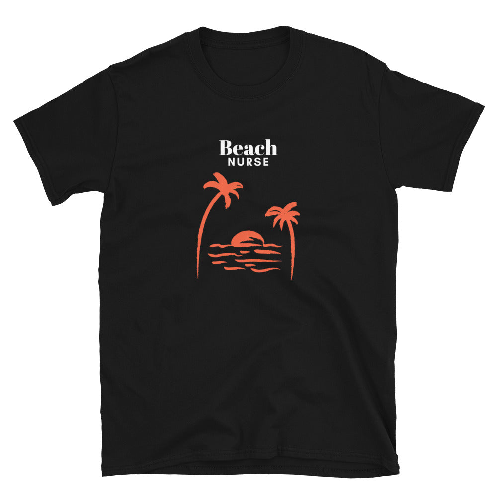 Beach Nurse Short-Sleeve Unisex T-Shirt