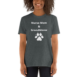 Nurse Mom & GrandMeow Short-Sleeve Unisex T-Shirt