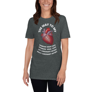 The Way To My Heart Short-Sleeve Unisex T-Shirt