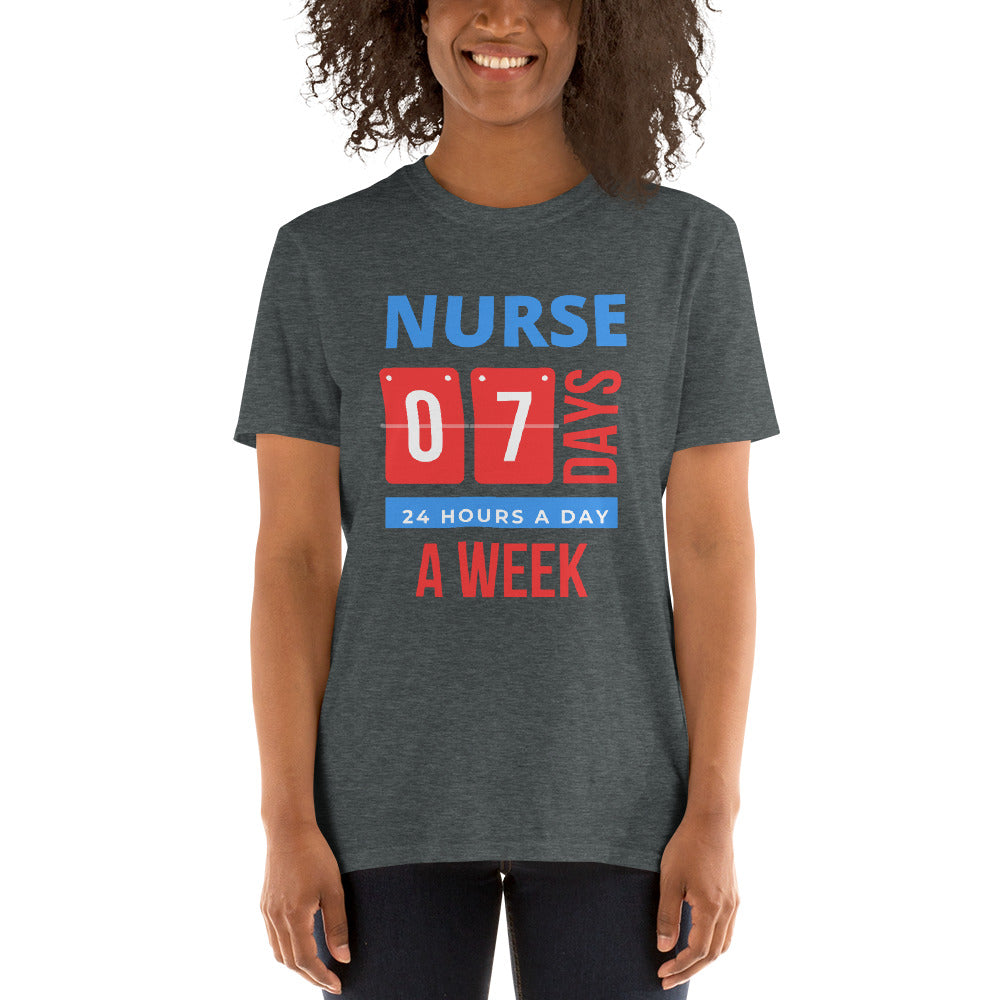 24:7 Nurse Short-Sleeve Unisex T-Shirt