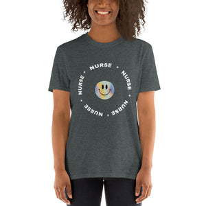 Smiling Nurse Short-Sleeve Unisex T-Shirt