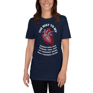 The Way To My Heart Short-Sleeve Unisex T-Shirt