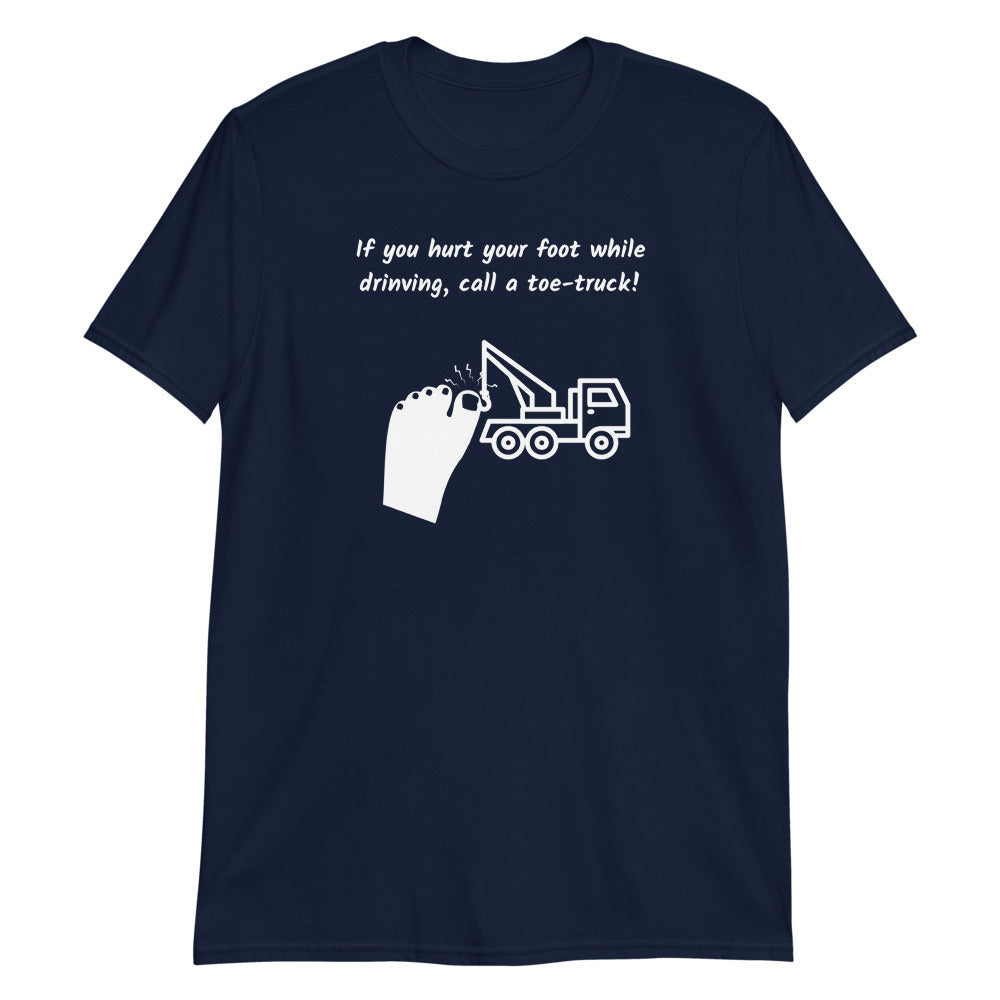 Toe-Truck Short-Sleeve Unisex T-Shirt