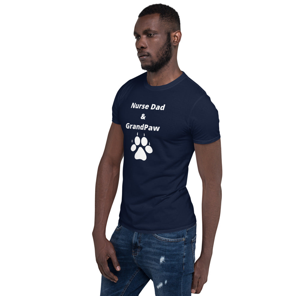 Nurse Dad & GrandPaw Short-Sleeve Unisex T-Shirt