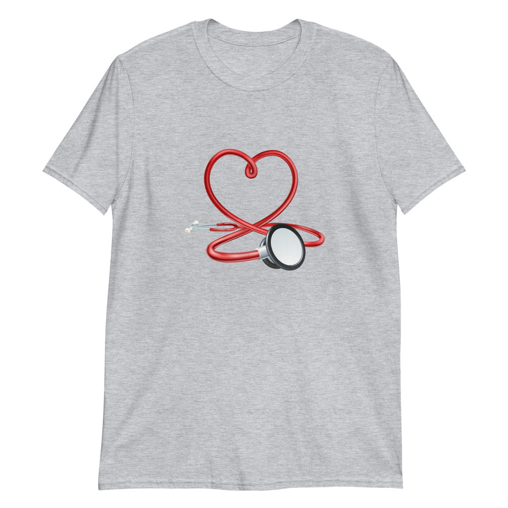 Stethoscope Short-Sleeve Unisex T-Shirt