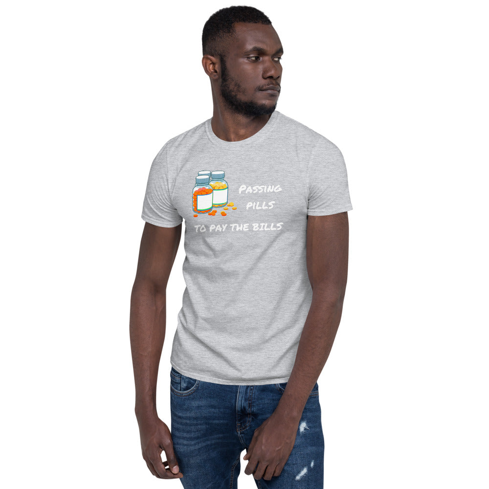 Passing Pills Short-Sleeve Unisex T-Shirt