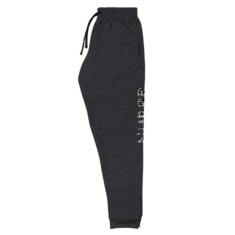 Zebra Print Unisex Joggers