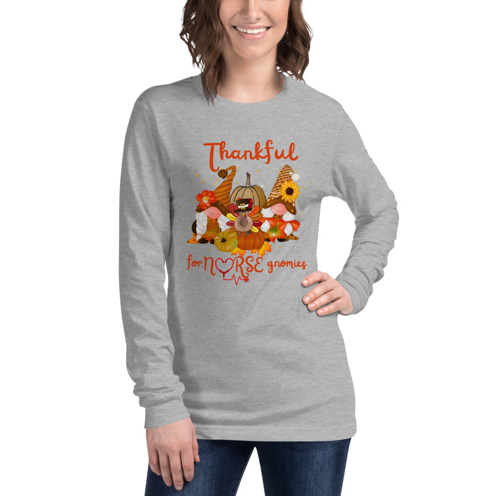 Nurse Gnomies Unisex Long Sleeve Tee