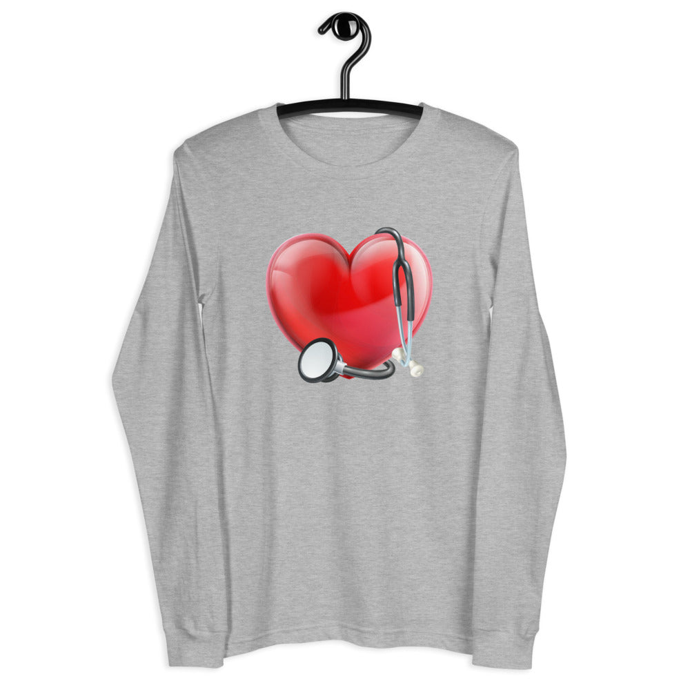 Love My Stethoscope Unisex Long Sleeve Tee