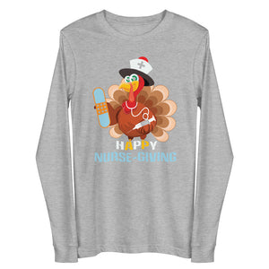 Happy Nurse-giving Unisex Long Sleeve Tee