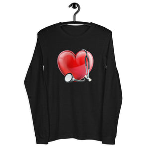 Love My Stethoscope Unisex Long Sleeve Tee